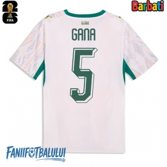 Senegal Idrissa Gueye #5 Tricou Fotbal Replică Mondial 2026 Barbati Acasa
